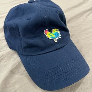 Chubbies Dark Blue Hat with Vibrant Rooster Design